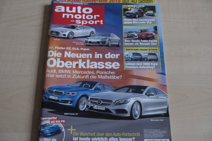 Deckblatt Auto Motor und Sport (03/2015)